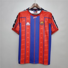 Barcelona 97/98 Home Red&Blue Soccer Jersey